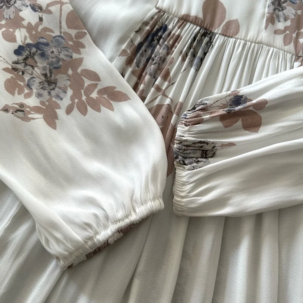 Free People Rosemary Long Sleeve Maxi Dress Medium - Picture 10 of 11